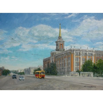 Площадь 1905 года. Екатеринбург.